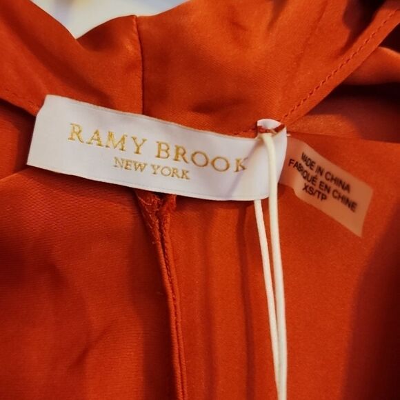 Ramy Brook Jilly Top, Color Cinna, Size XS - Picture 5 of 5